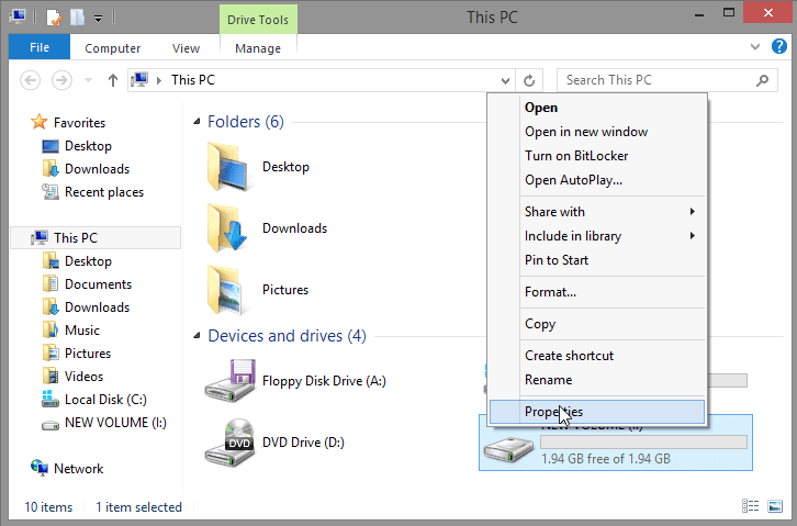 5.2.4.7 Lab – Create a Partition in Windows 8 Answers 10