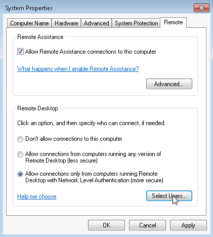 8.1.4.4 Lab – Remote Desktop in Windows 7 and Vista Answers 04