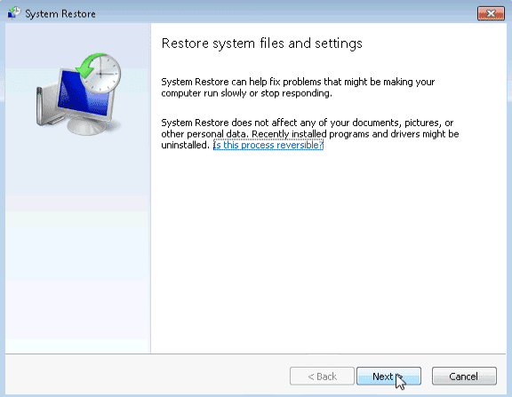 6.3.1.7 Lab – System Restore in Windows 7 and Vista Answers 04